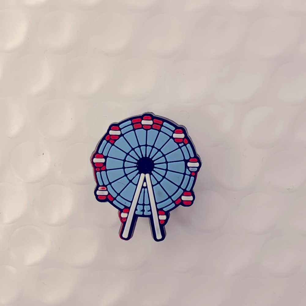 Ferris wheel Croc Charm